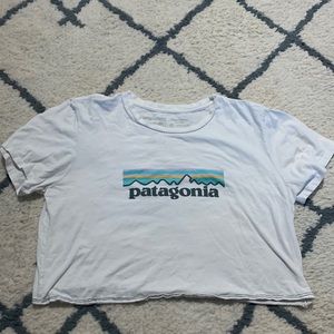 Made my Patagonia top a crop top! MANY compliments